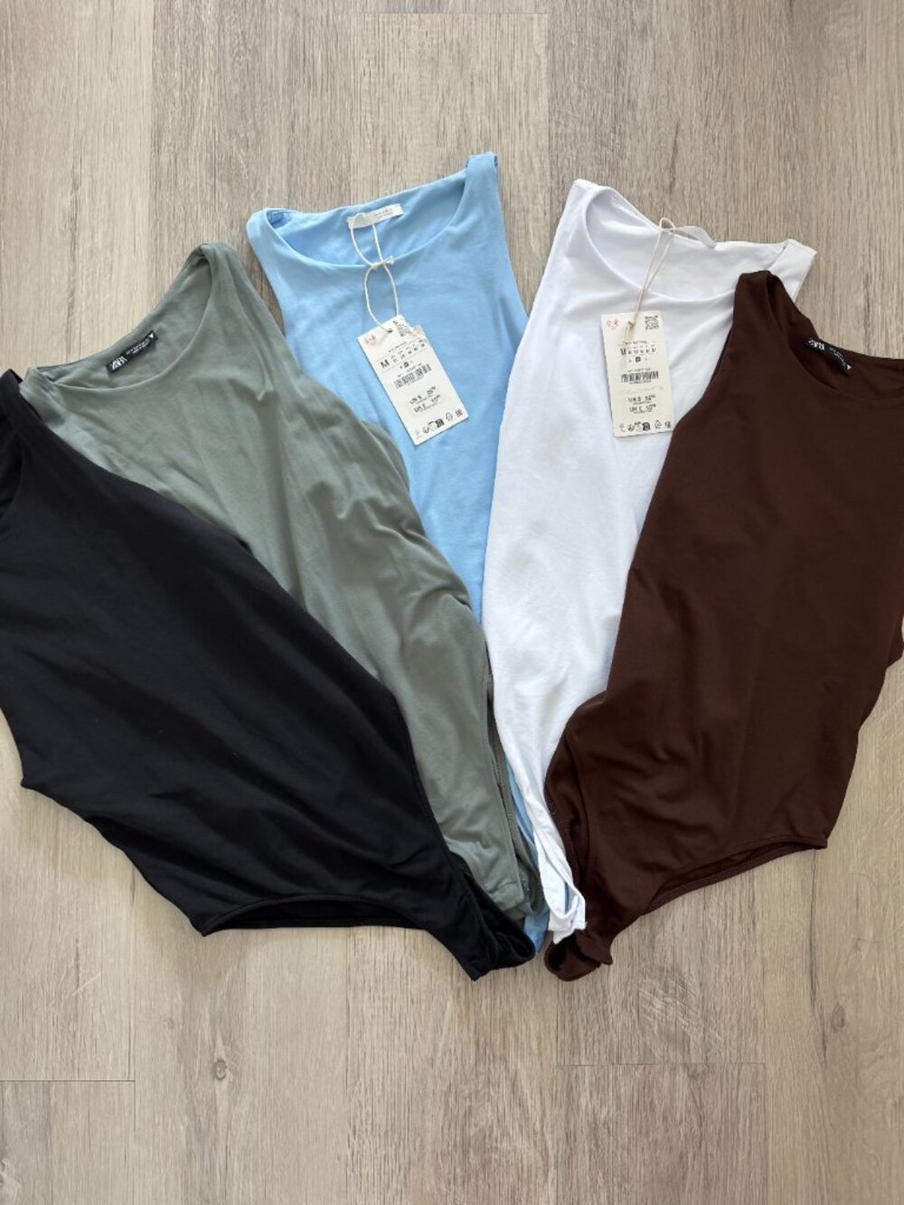 ZARA Halter-Neck Bodysuit 5-Piece Bundle S & M